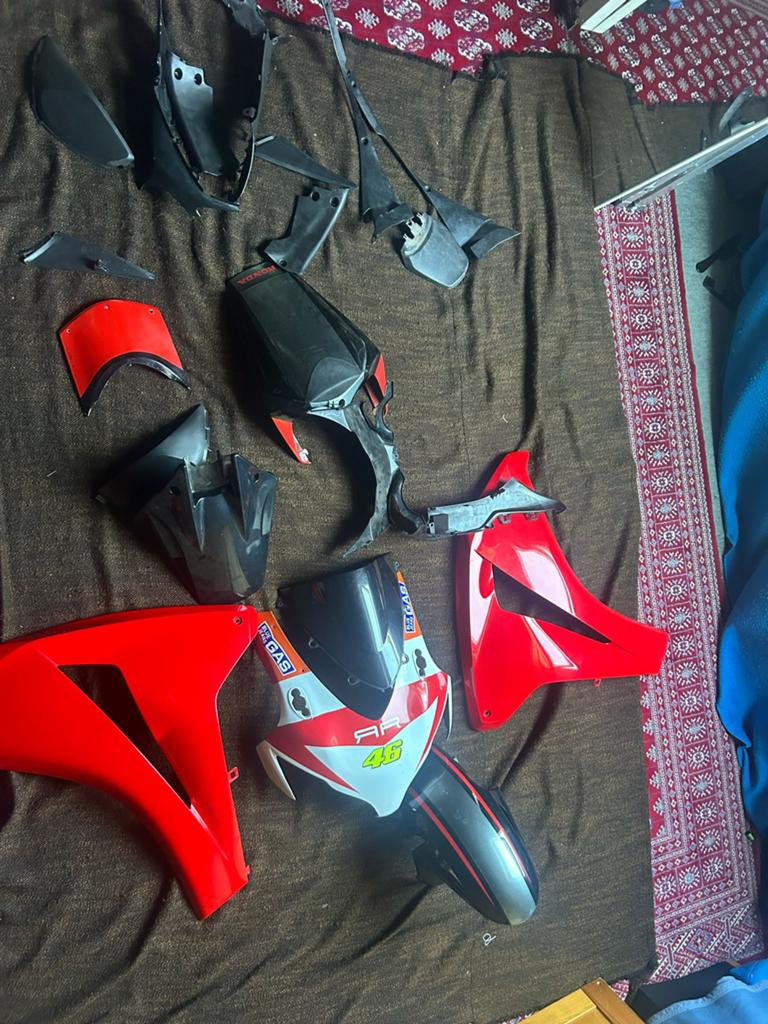 Originele Honda cbr fireblade 1000rr kappenset kuipdelen2011, Motoren, Ophalen of Verzenden, Gebruikt