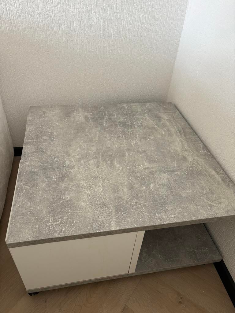 Salontafel, Ophalen, 100 tot 150 cm, 50 tot 100 cm, Zo goed als nieuw