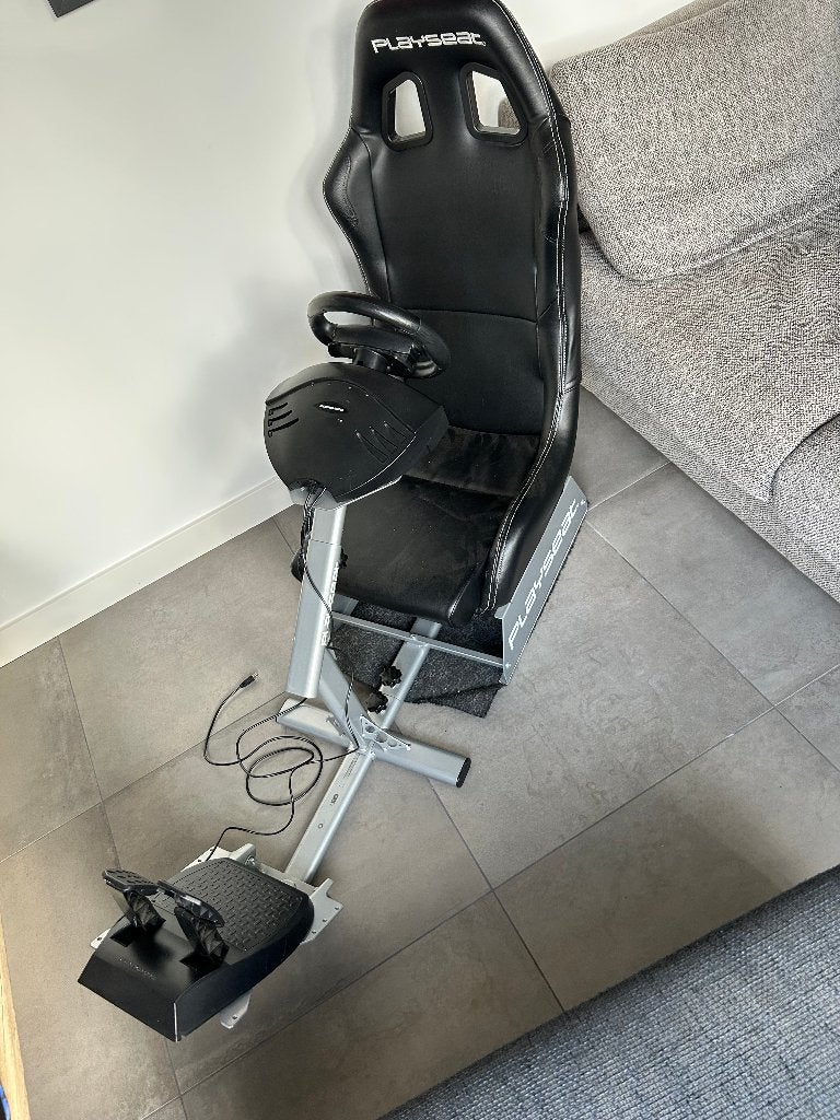 Playseat en Thrustmaster T80 racestuur, Spelcomputers en Games, Ophalen, Gebruikt, Playseat of Racestoel, PlayStation 3
