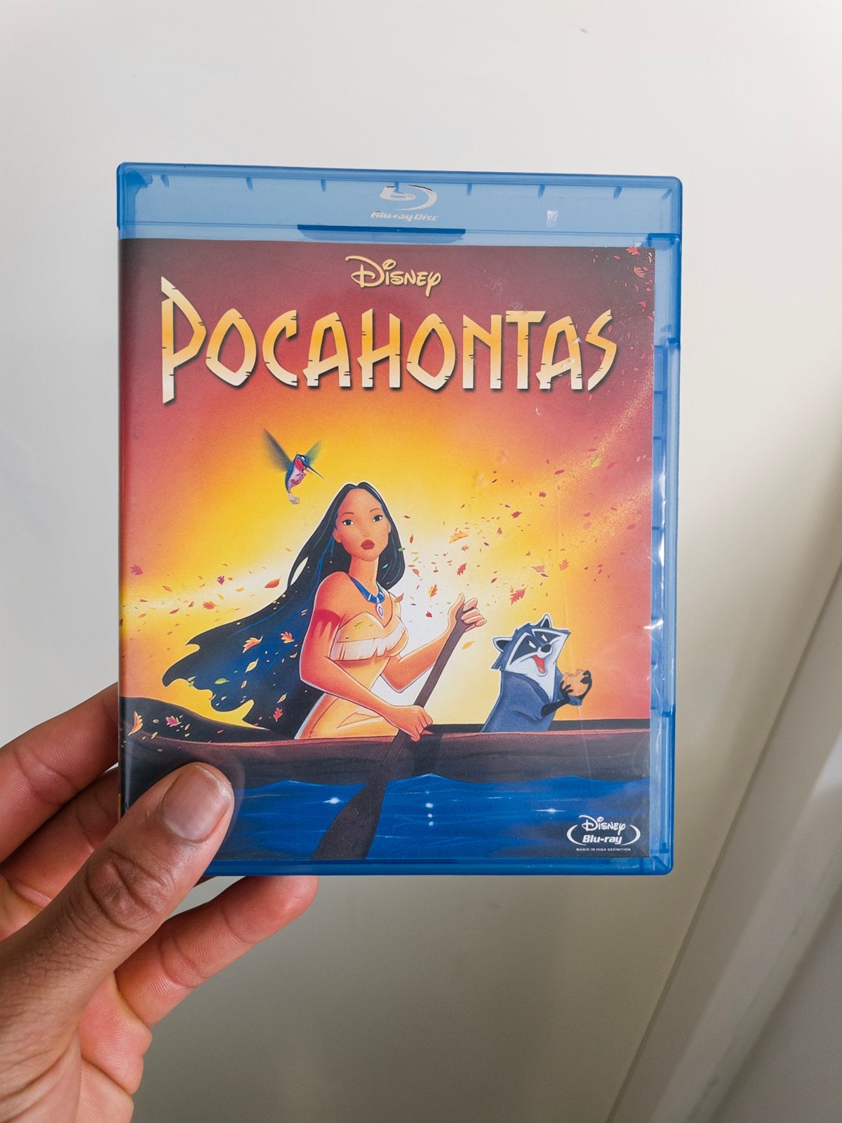 Disney Pocahontas Blu-ray - Klassieke Animatie Film, Bonusmateriaal, Animatie, Nederlands, Zo goed als nieuw