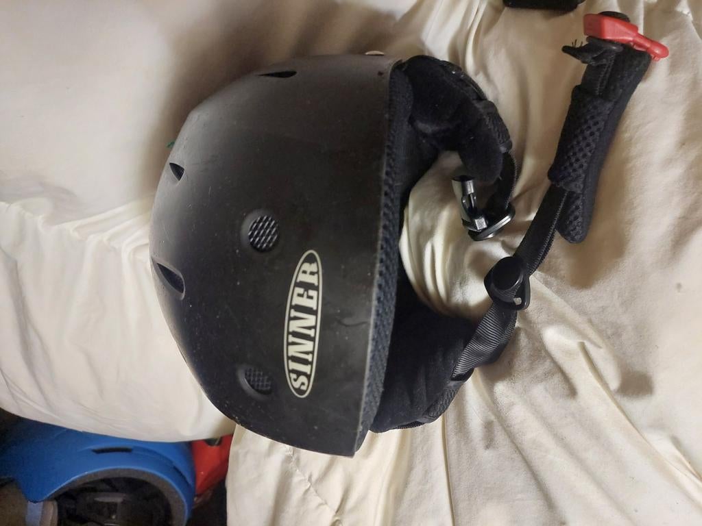 Skihelm +skibril zwart, Ophalen of Verzenden, Minder dan 100 cm, Overige typen, Overige merken