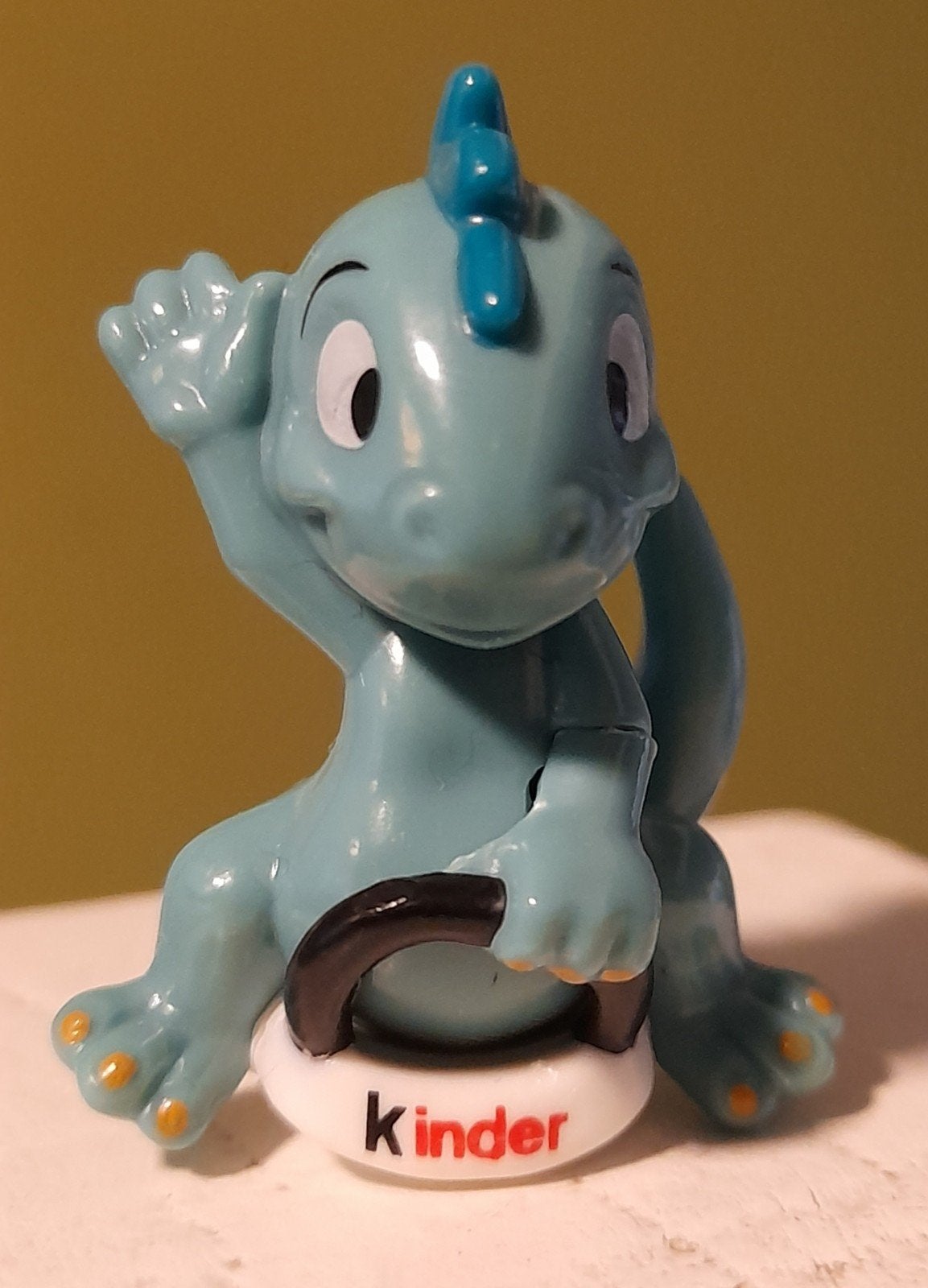 Ferrero draakje - Kinder Surprise, Ophalen of Verzenden, Zo goed als nieuw, Hardplasticfiguren