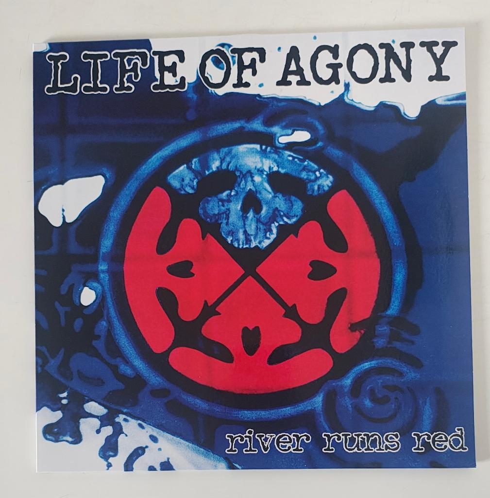 Life of agony - river runs red vinyl lp, Ophalen, Zo goed als nieuw, 12 inch, Colored vinyl