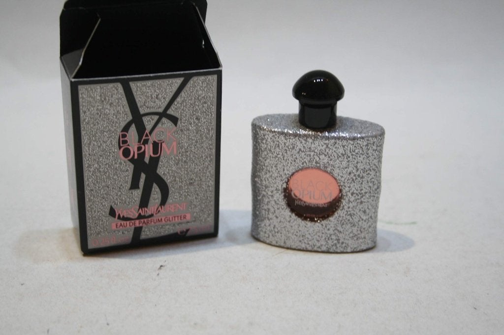 Mini YSL Black Opium EdP Glitter 7,5 ml Nieuw & OVP, Verzenden, Nieuw, Miniatuur, Gevuld