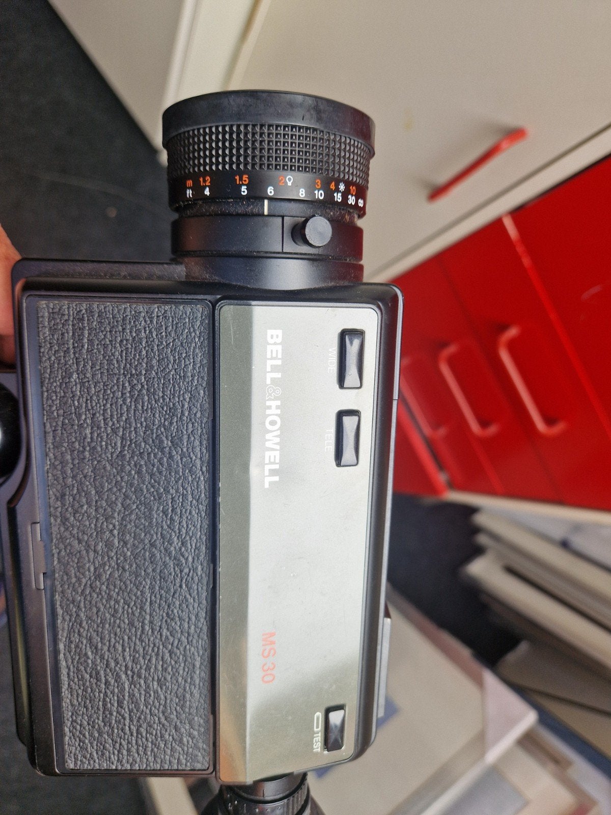 Bell & Howell MS 30 Super 8 Camera met Microfoon, Ophalen of Verzenden, 8mm, Camera