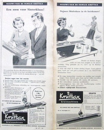 44 vintage huishoudelijke apparaten reclames 1956-62 Stokvis, Verzamelen, Ophalen of Verzenden, Gebruikt, Overige typen
