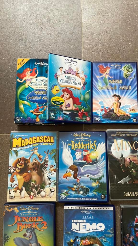 15 goede DVD’s, Ophalen, Overige typen, Zo goed als nieuw, Vanaf 6 jaar