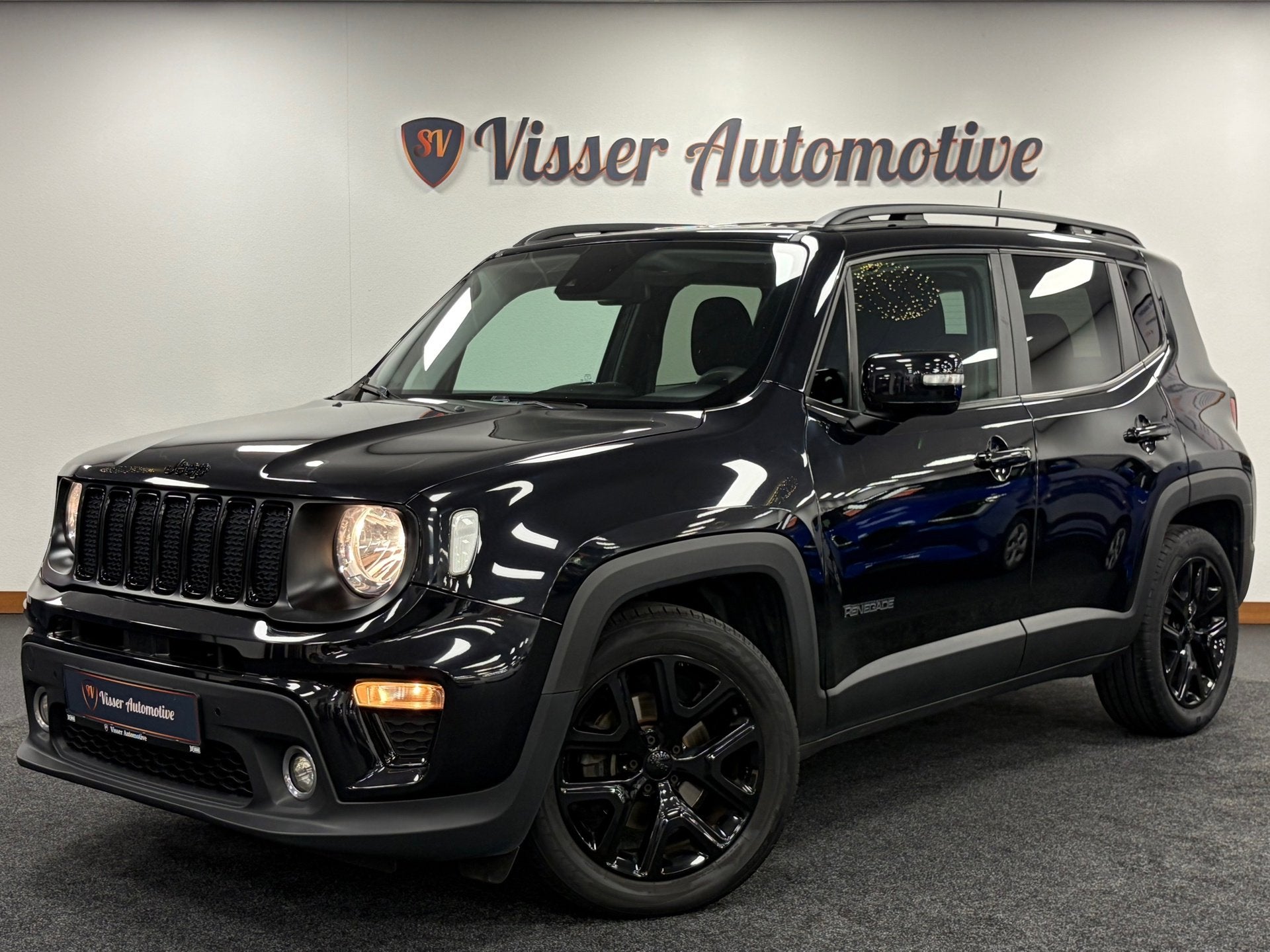 Jeep Renegade 1.0T Longitude*Automaat*PDC*Navi*Cruise-Contro, Auto's, Jeep, Gebruikt, 4 cilinders, 150 pk, Zwart