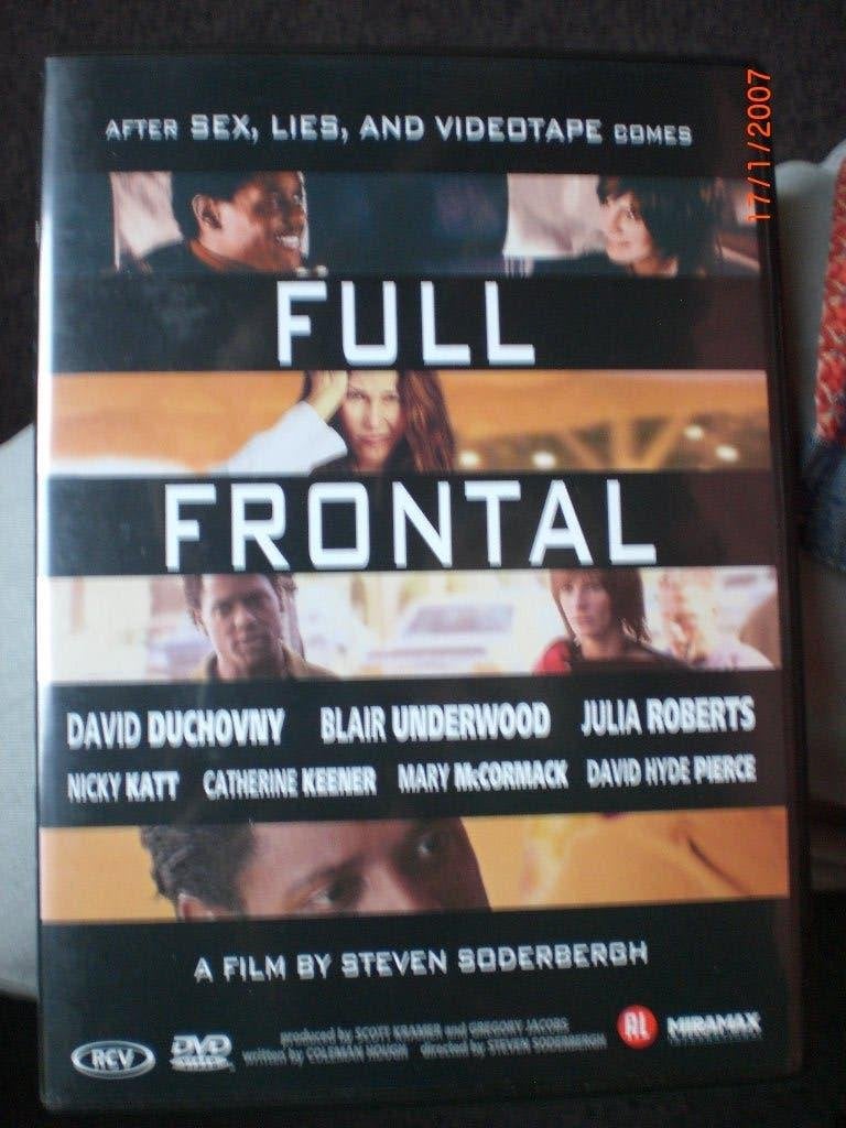 dvd Full Frontal David Duchovny Julia Roberts Catherine Keen, Engels, Alle leeftijden, Nederlands, Ophalen of Verzenden