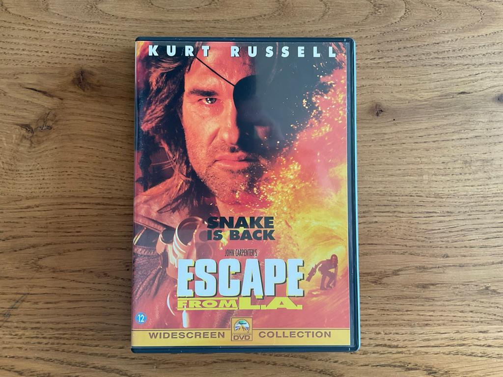 8). Escape from L.A. John Carpenter, met o.a. Kurt Russell., Ophalen of Verzenden, Zo goed als nieuw