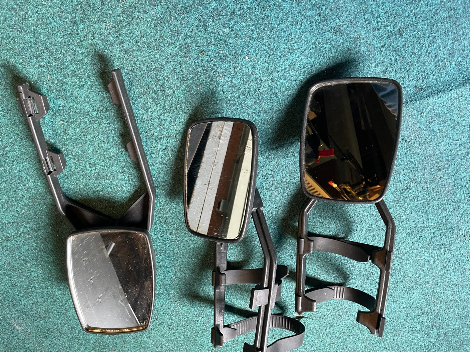 Set van 3 caravan spiegels, Ophalen of Verzenden, Gebruikt, Universele onderdelen