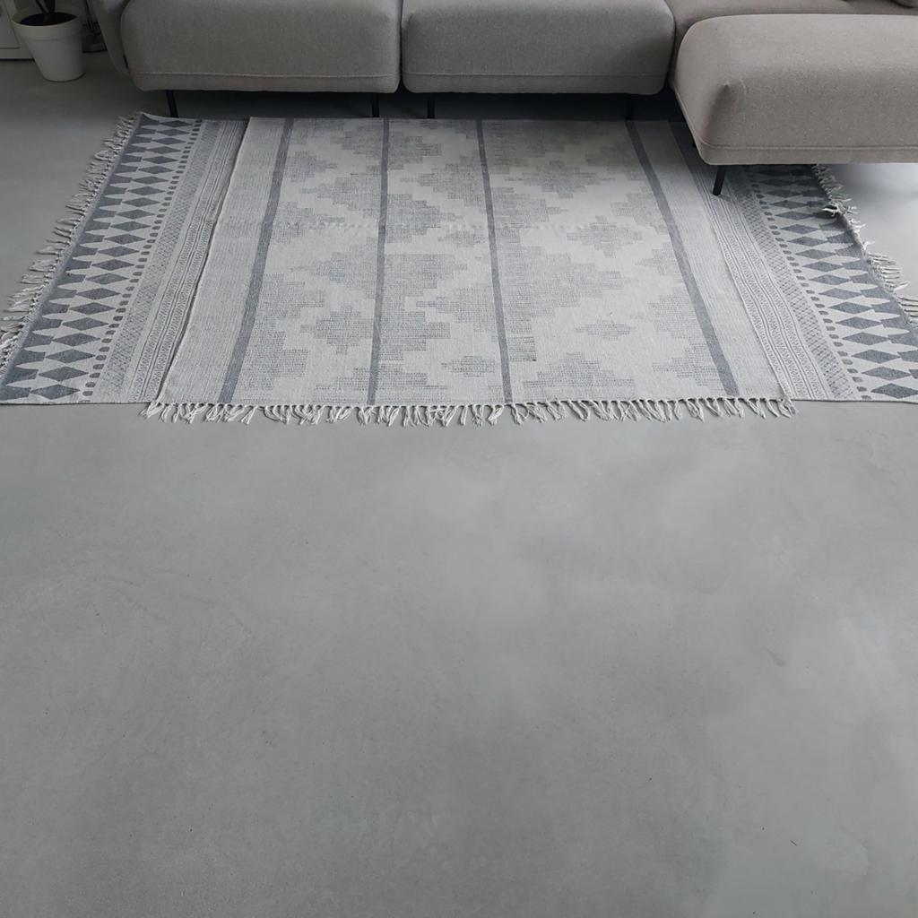 Dubbel vloerkleed kelim vintage stijl house doctor, Huis en Inrichting, Stoffering | Tapijten en Kleden, Gebruikt, 200 cm of meer