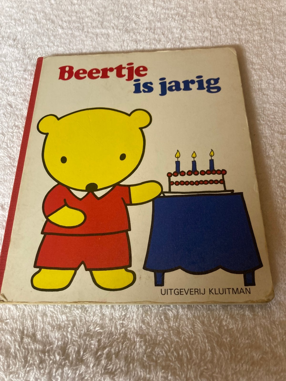 vintage boekje Beertje is blij, Boeken, Ophalen of Verzenden, Gelezen
