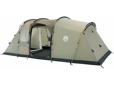Tent Coleman MacKenzie 6 persoons, Caravans en Kamperen, Ophalen, Zo goed als nieuw, Meer dan 6