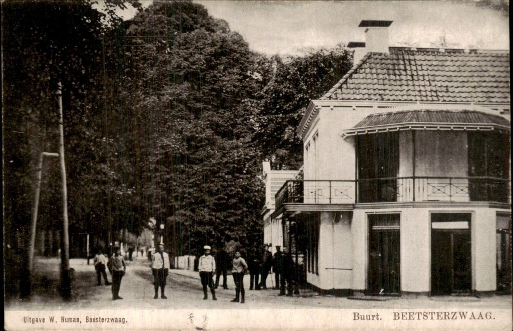 Beetsterzwaag - Buurt - BEETSTERZWAAG, Ophalen of Verzenden, Voor 1920, Ongelopen, Friesland