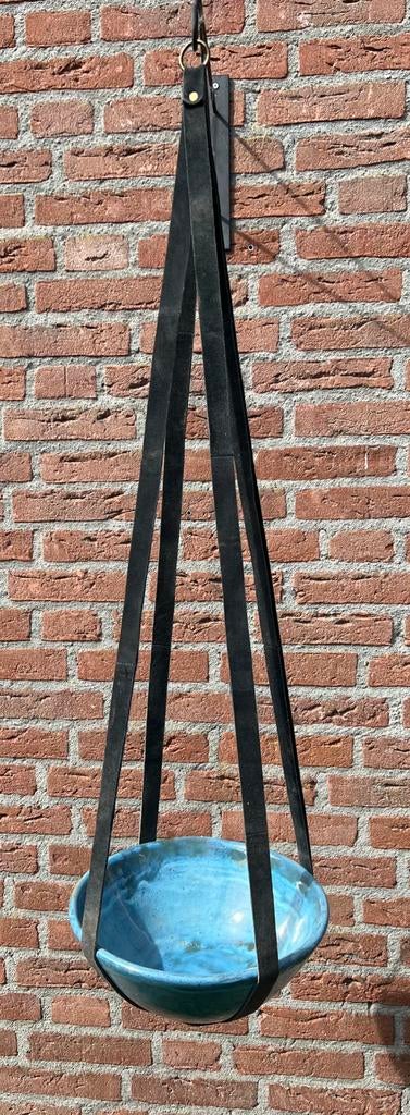 Bloemen hangpot, Steen, Minder dan 30 cm, Rond, Ophalen of Verzenden