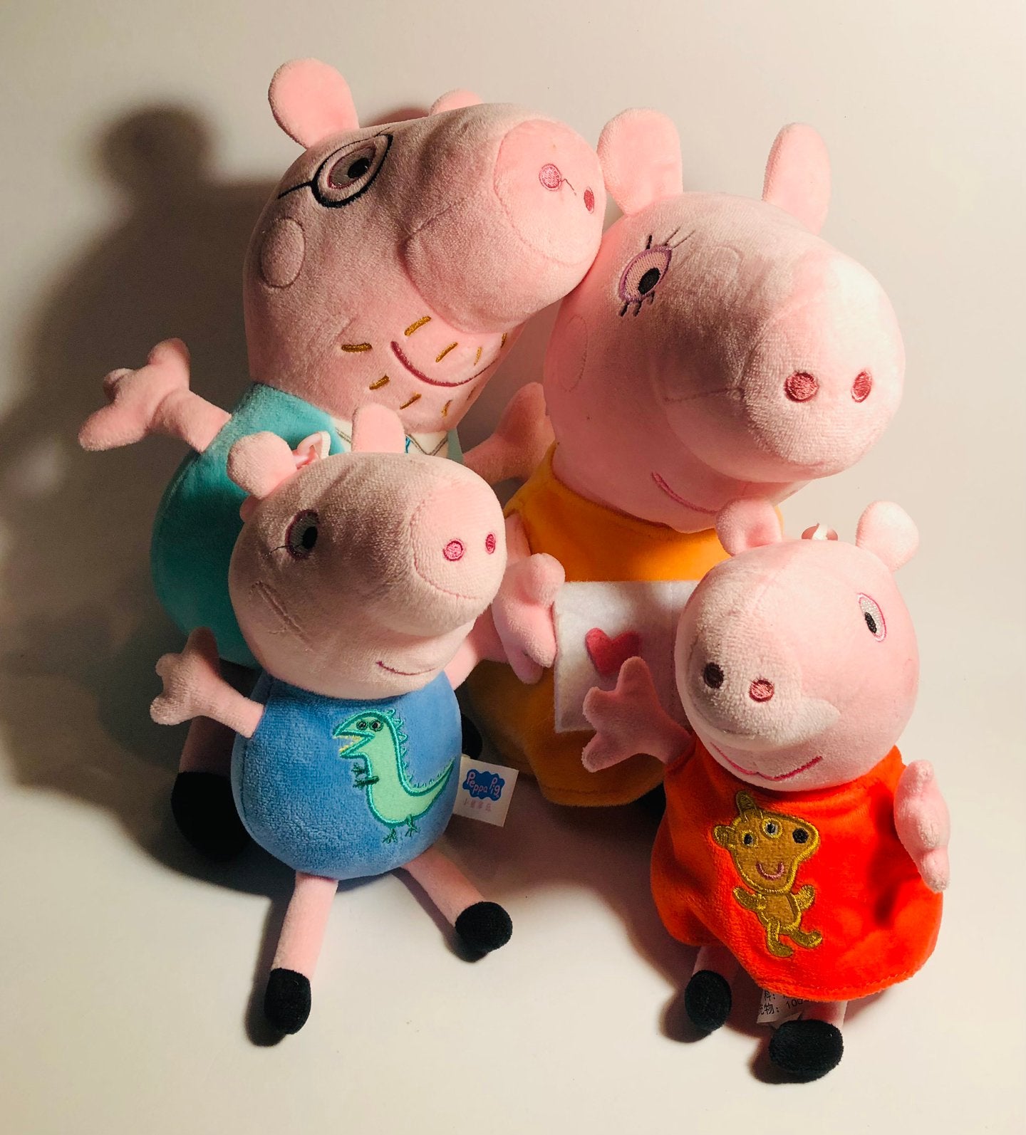Hele familie Peppa Pig, met George, papa en mama Pig, Ophalen of Verzenden, Zo goed als nieuw, Overige typen