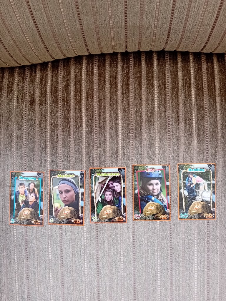 5 plaatjes Spangaz, Verzamelen, Ophalen, Zo goed als nieuw, Film, Overige typen