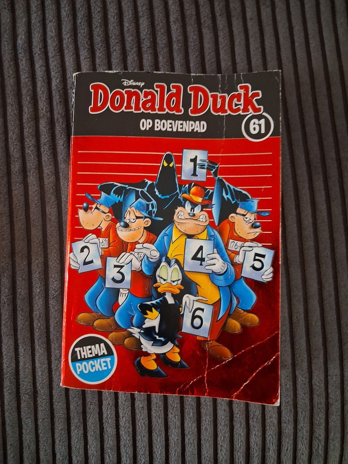 Donald Duck Thema Pocket 61, Gelezen, Eén stripboek, Ophalen of Verzenden, Disney Donald Duck