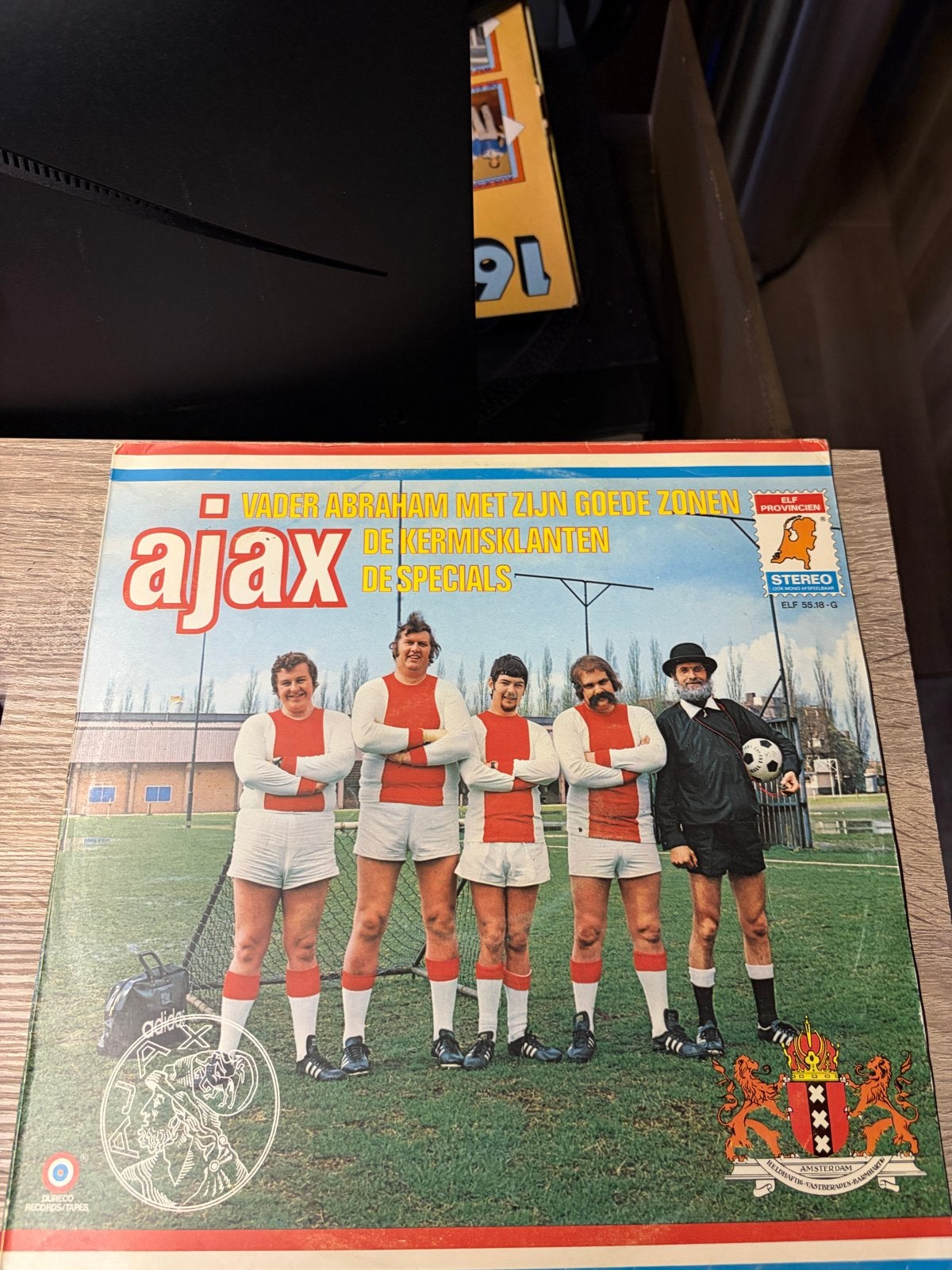 Vader Abraham met zijn Goede Zonen - Ajax LP (1972), LP, Gebruikt, Overige genres, Ophalen of Verzenden