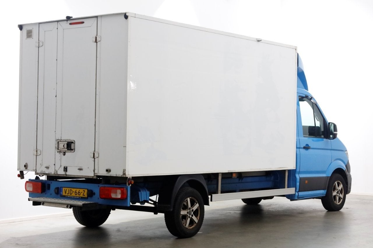 Volkswagen Crafter 35 2.0 TDI E6 Bakwagen met achterdeuren 2, Voorwielaandrijving, Dealer onderhouden, Parkeersensor, Gebruikt