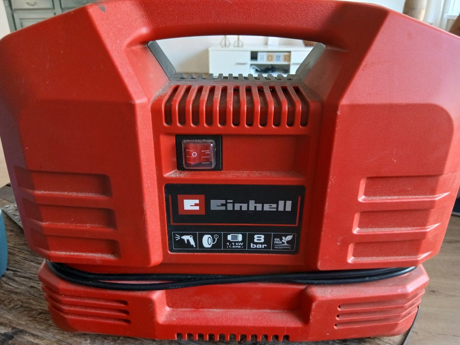 Einhell Compressor 8 bar - Zo goed als nieuw, Ophalen, Zo goed als nieuw, 6 tot 10 bar