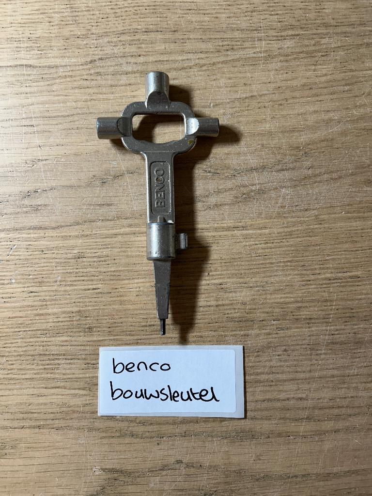 Benco Bouwsleutel, Ophalen of Verzenden, Zo goed als nieuw