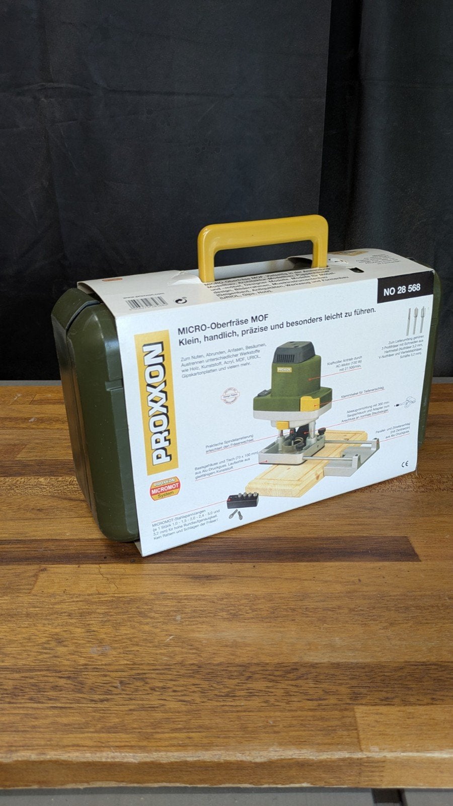 Proxxon micro bovenfrees / kantenfrees / model 28568, Ophalen of Verzenden