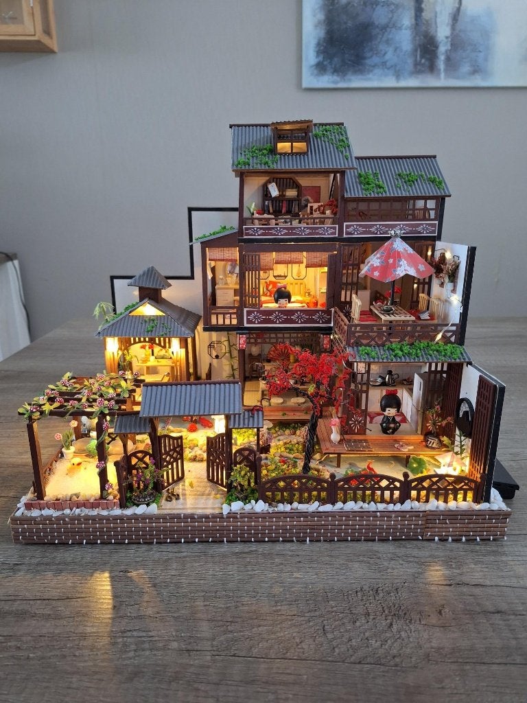 Miniatuur huizen, Ophalen