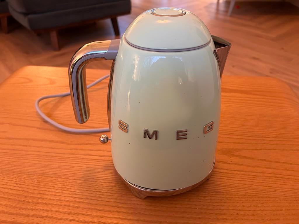 Smeg Waterkoker, 1 tot 2 liter, Ophalen, Gebruikt