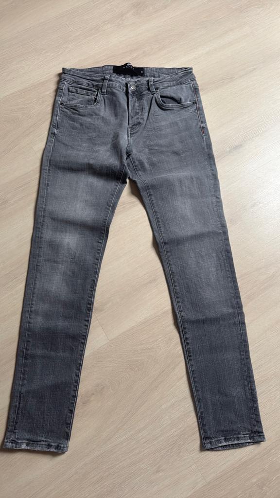 XPLCT MAAT 34 jeans grey grijs, Ophalen of Verzenden, Zo goed als nieuw, Blauw, W33 - W34 (confectie 48/50)