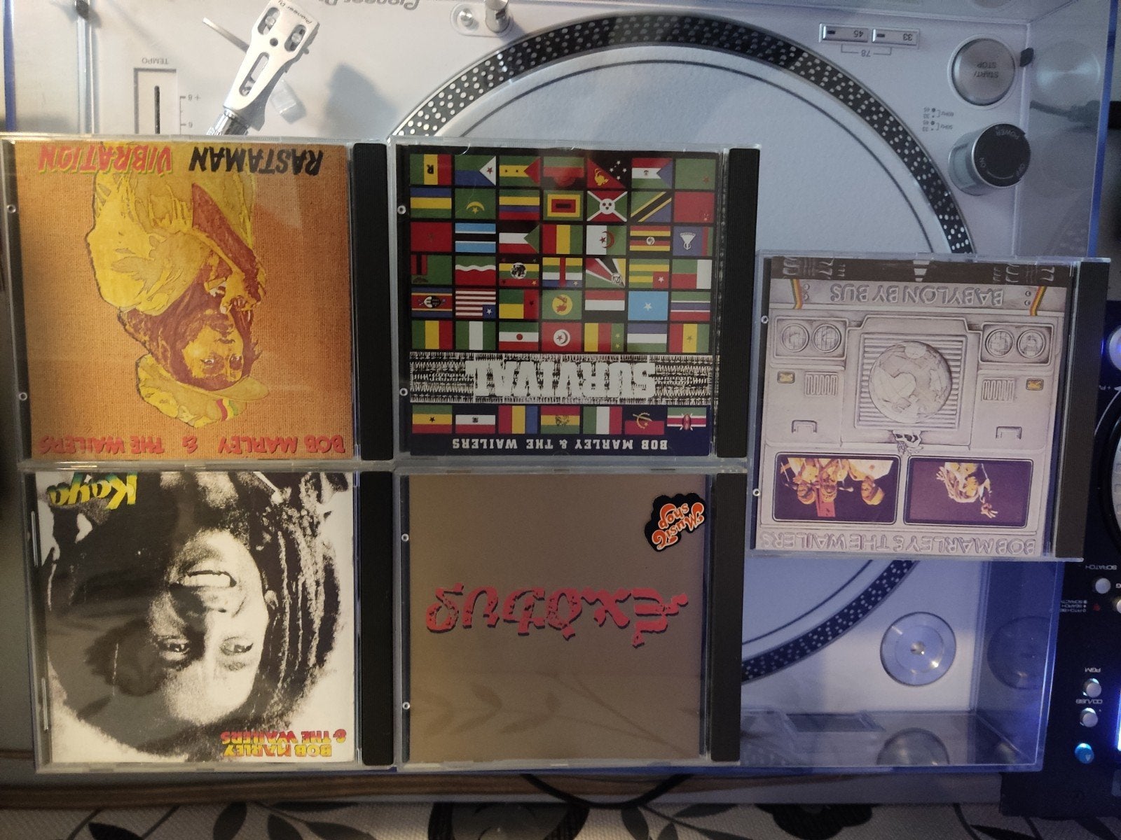 Bob Marley & The Wailers CD collectie - 5 albums, Ophalen, Zo goed als nieuw, Album, Inclusief doosje