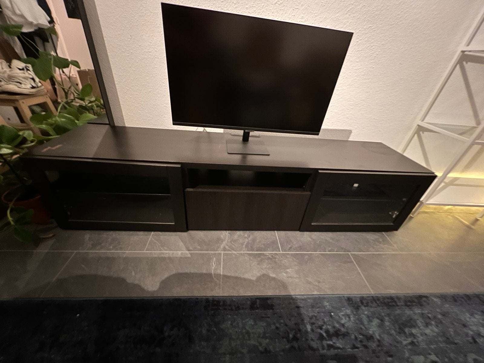 Tv meubel ikea, Ophalen, Gebruikt, 150 tot 200 cm, Minder dan 100 cm