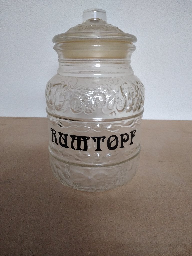 Rumtopf, Ophalen of Verzenden, Meerkleurig, Overige merken, Glas