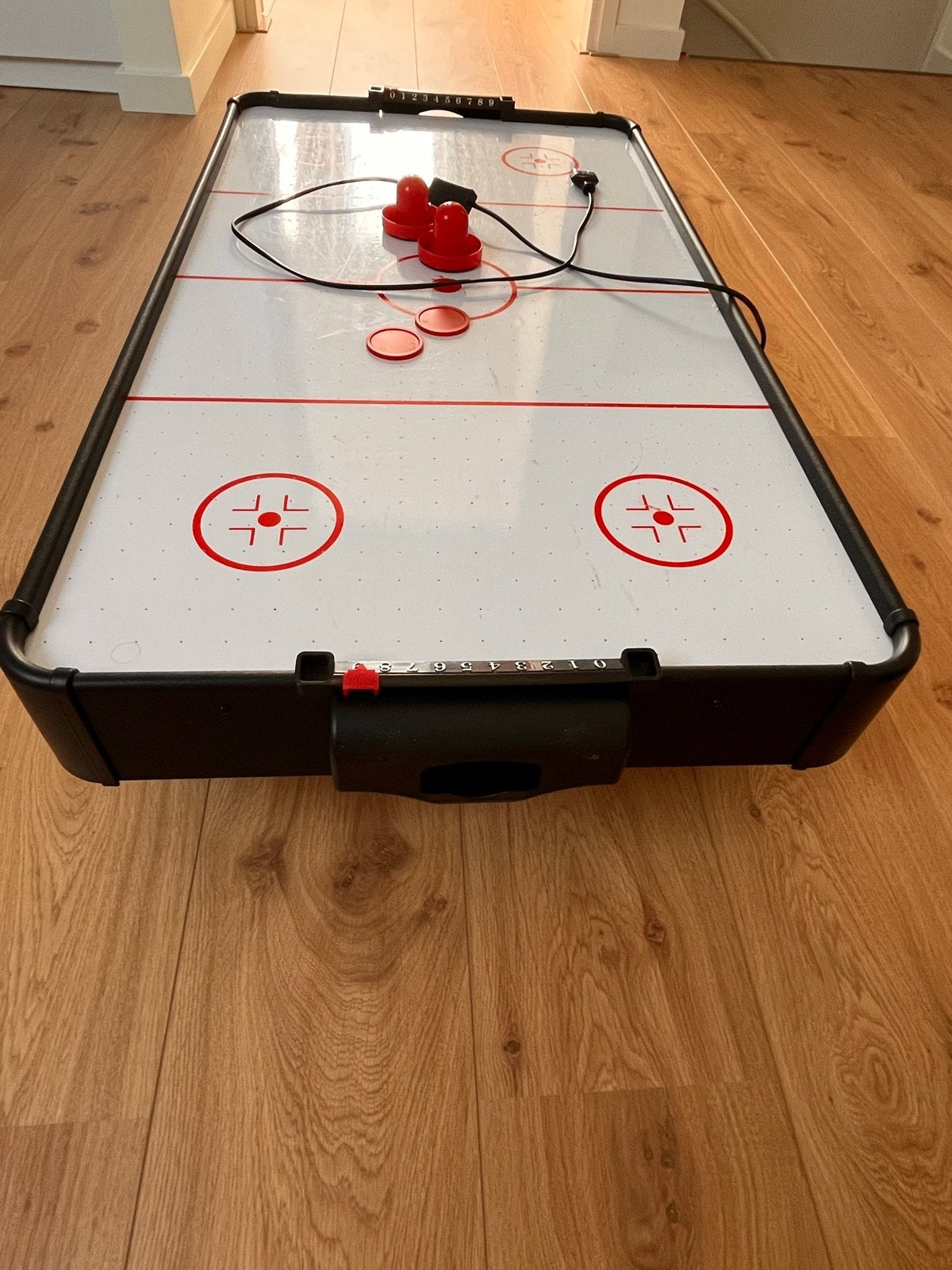 Pegasi Airhockeytafel - Compact en compleet, Hobby en Vrije tijd, Een of twee spelers, Ophalen of Verzenden, Gebruikt
