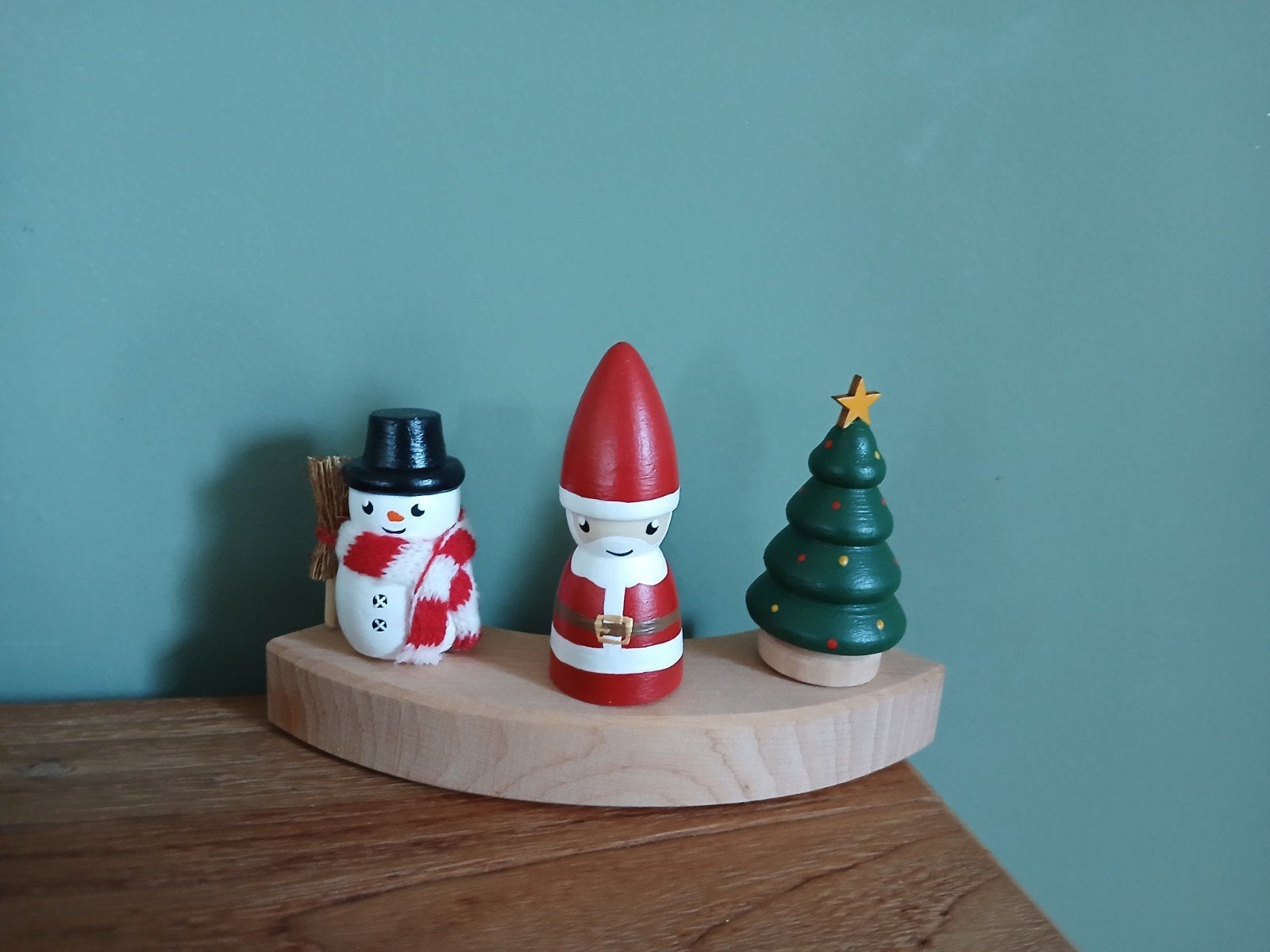 Jaarringsteker set 3 stuks kerst winter oa grimm's, Ophalen of Verzenden