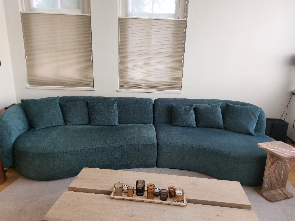 Bank, 4 zits van avenida interiors, Huis en Inrichting, Banken | Bankstellen, Ophalen, Gebruikt, 75 tot 100 cm, 200 tot 250 cm