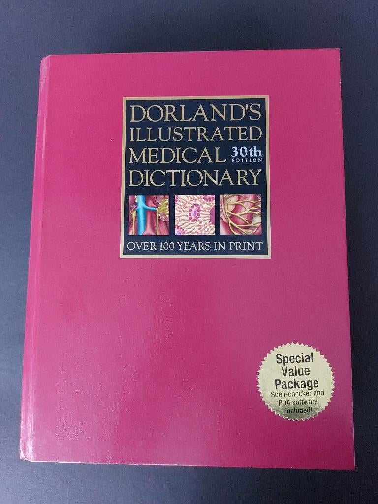 Dorland's illustrated medical dictionary 30th edition, Ophalen of Verzenden, Beta, Gelezen, WO