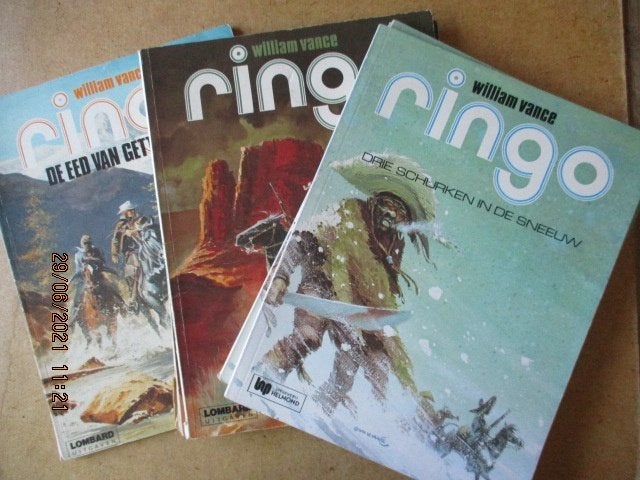adv3838 ringo, Boeken, Stripboeken, Gelezen, Eén stripboek, Ophalen