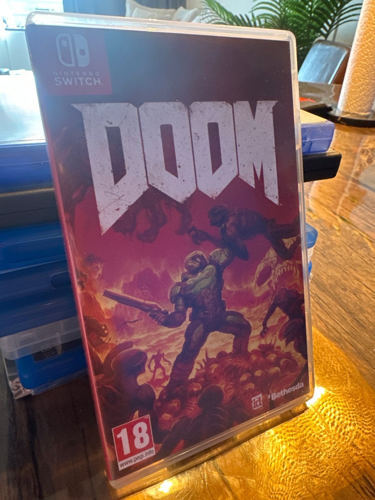 Doom voor Nintendo Switch - Zo goed als nieuw, Spelcomputers en Games, Online, Vanaf 18 jaar, Shooter, 1 speler