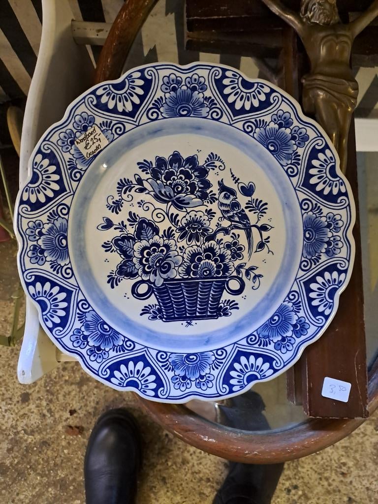 Delfs blauw wandborden, Ophalen of Verzenden