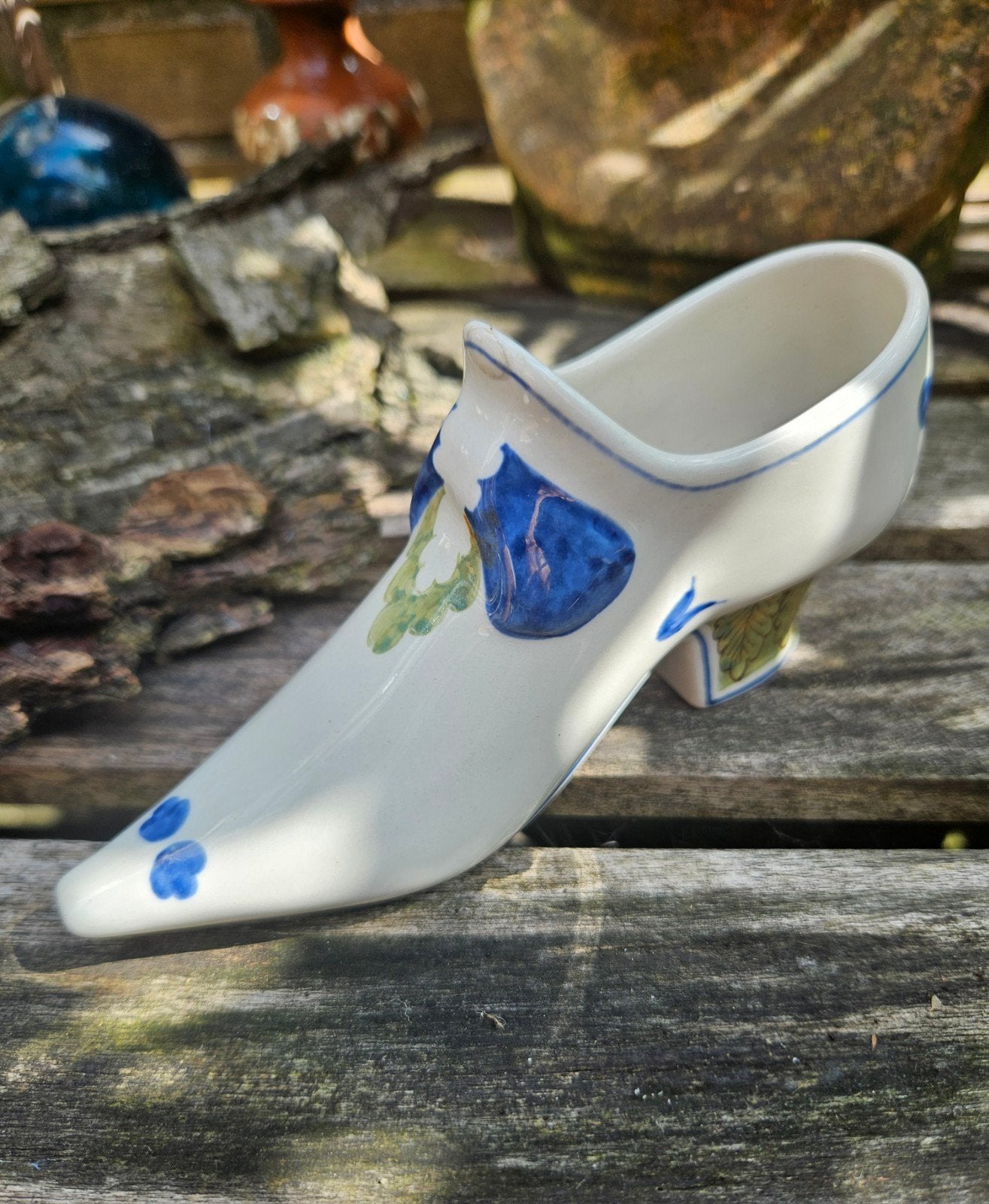Royal Delfts Blauw - Aardewerk schoentje, Antiek en Kunst, Antiek | Keramiek en Aardewerk, Ophalen of Verzenden