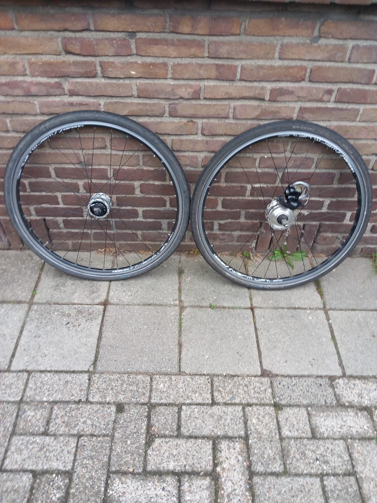28" Wielset Shimano Alfine 8speed /naafdynamo., Fietsen en Brommers, Gebruikt, 28" Wielset Shimano Alfine 8speed /naafdynamo.