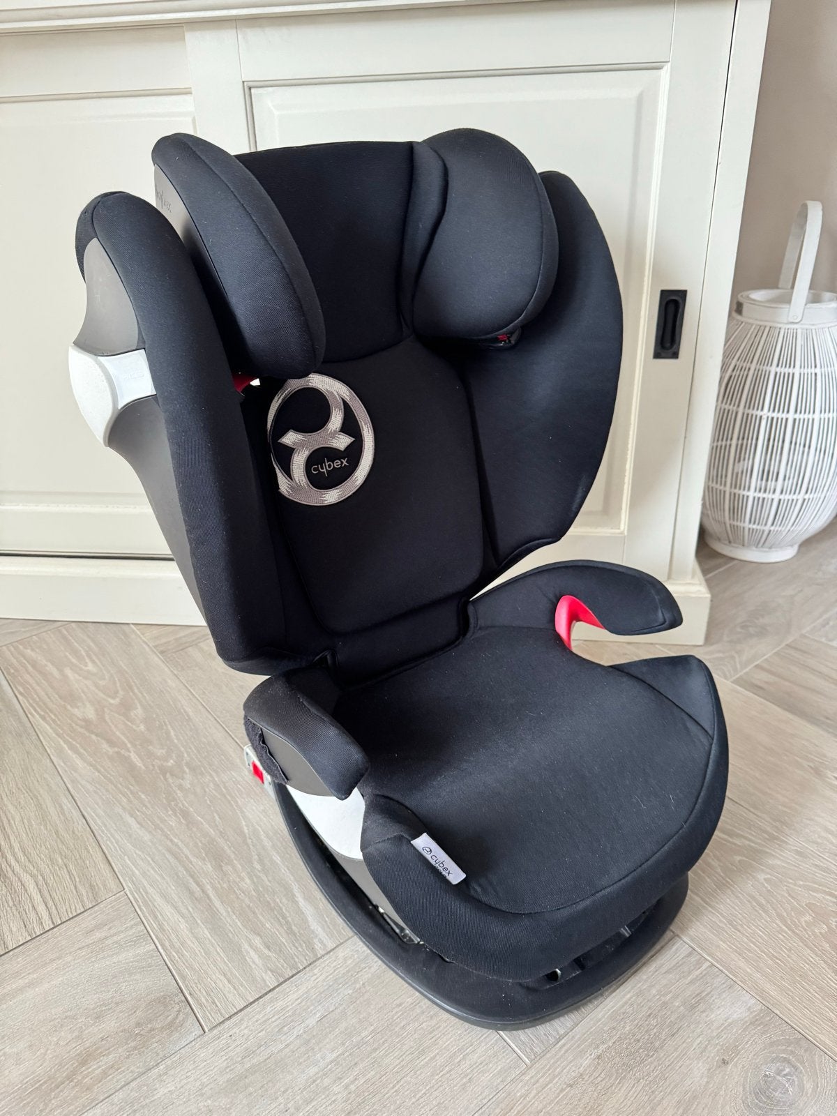 Cybex Pallas M-fix kinderautostoel met ISOFIX, Gebruikt, Verstelbare rugleuning, 9 t/m 36 kg, Isofix