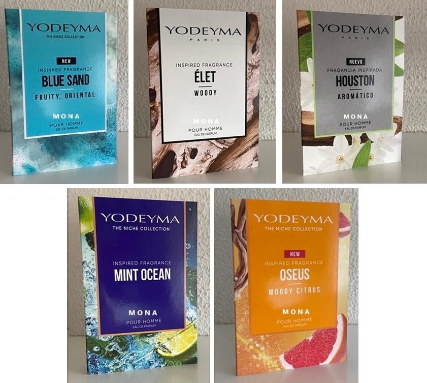 Yodeyma pour Homme set niche parfum samples proefjes testers, Verzenden, Nieuw