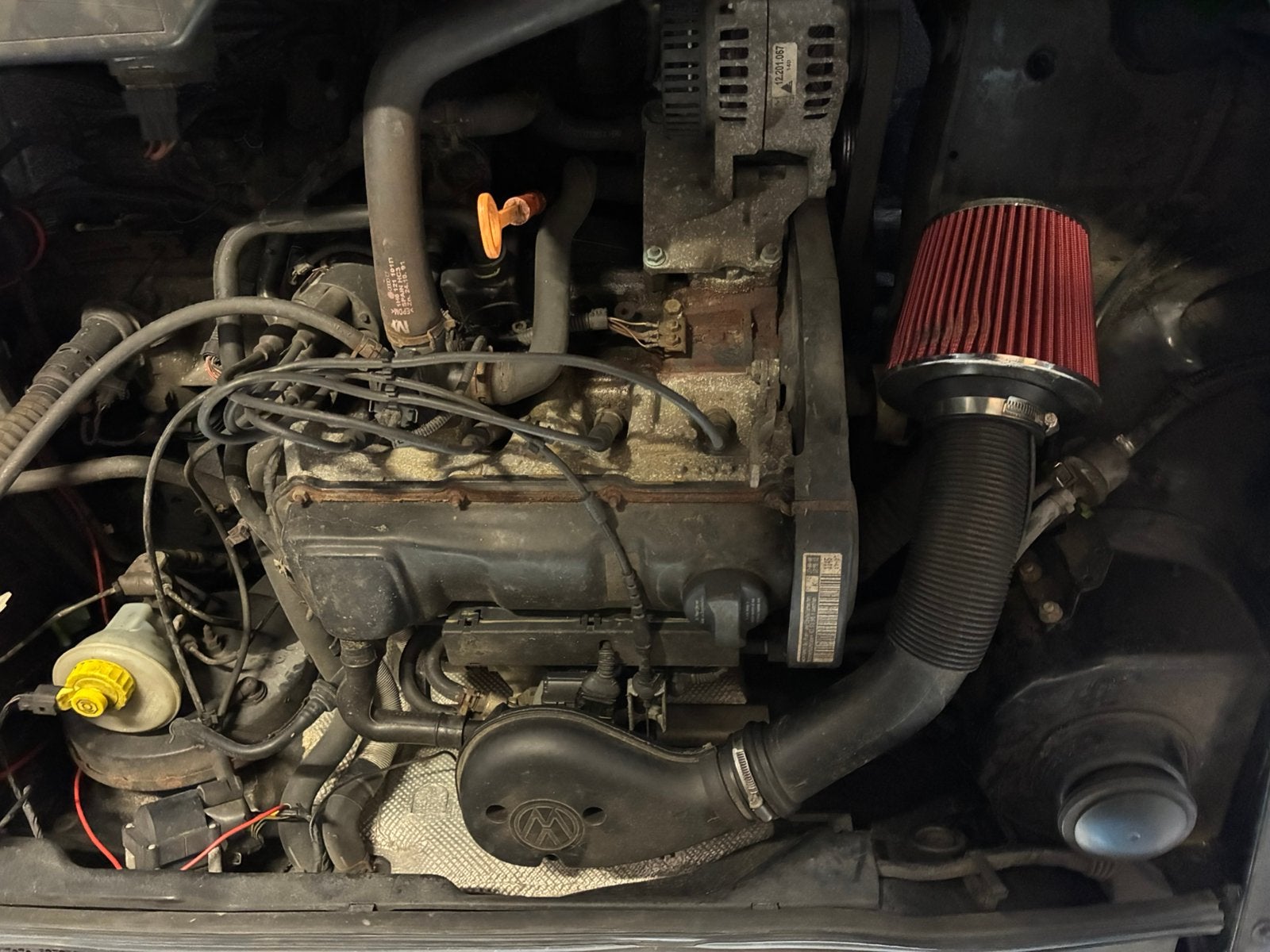 Goed lopende 1.8 8v 90 pk volkswagen golf mk3(mk3.5 cabrio), Auto-onderdelen, Motor en Toebehoren, Ophalen of Verzenden