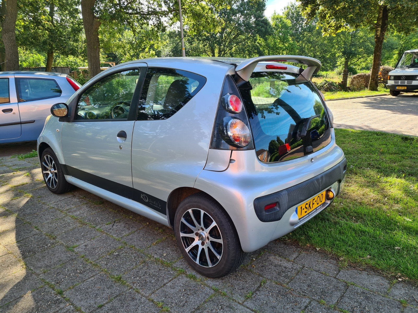 Peugeot 107 1.0 12V 3DR 2008 Grijs loop of sloop, Ophalen, Peugeot