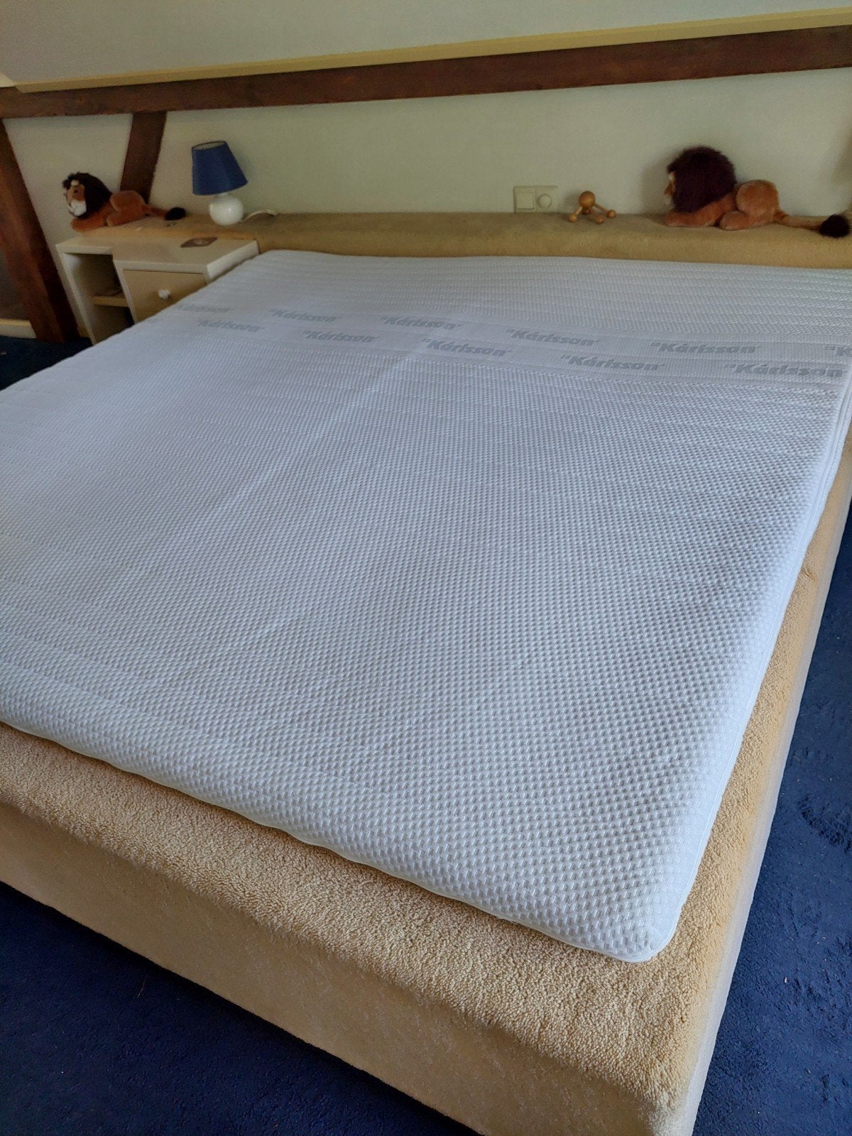 Topmatras Topper Karlsson Vildar Visco 200 x 200 cm., Huis en Inrichting, Slaapkamer | Matrassen en Bedbodems, Ophalen, Tweepersoons