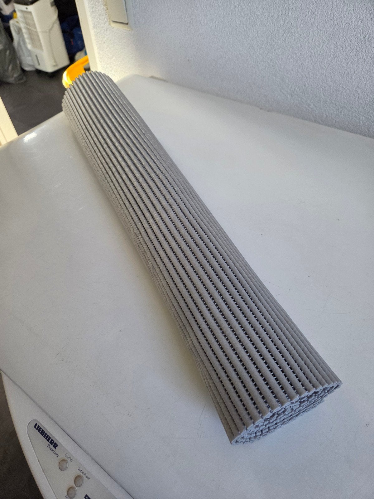 Grijze yogamat 180x65 cm, Ophalen, Nieuw, Yogamat