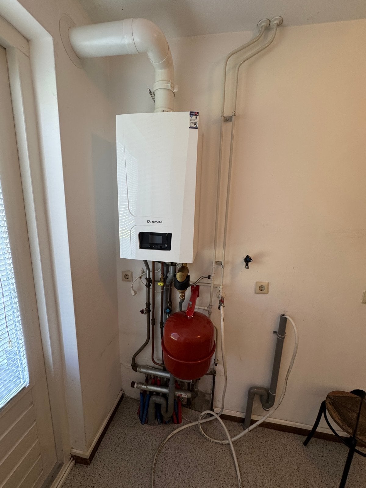 Remeha Tzerra Ace-Matic 35c CV-ketel uit 2024, Doe-het-zelf en Verbouw, Ophalen, Zo goed als nieuw, Cv-ketel of Combi-ketel, Hoog rendement (Hr)